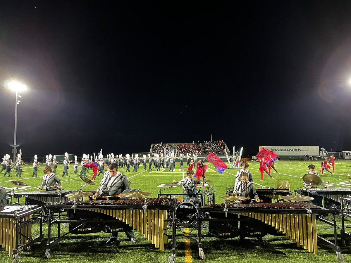 rossathibault's tweet photo. Always so proud of the .@DartmouthHS Marching Band & Color Guard—some of the most hardworking students at DHS!
Congratulations on another first place finish this evening! #EffectiveEffort https://t.co/Ts5mWsNiPn