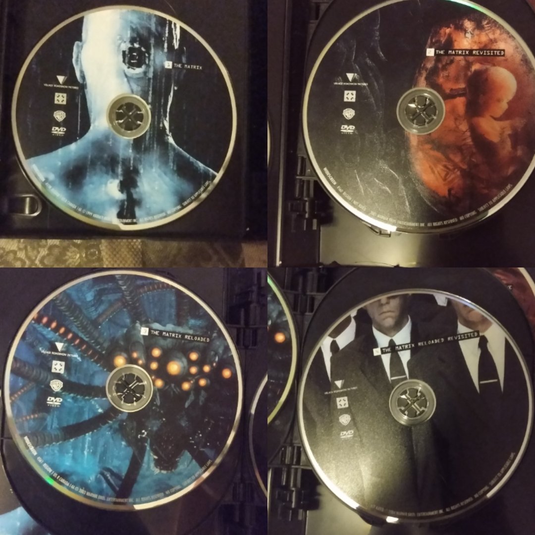 EpictasticJosh's tweet photo. The crowning jewel that I finally own. And, my next review series.
#theultimatematrixcollection #ultimatematrixcollection #thematrixtrilogy #thematrix #thematrixreloaded #thematrixrevolutions #TheMatrixResurrections #theanimatrixmovie #therootsofthematrix #theburlymanchronicles https://t.co/uZMH8QwDBW