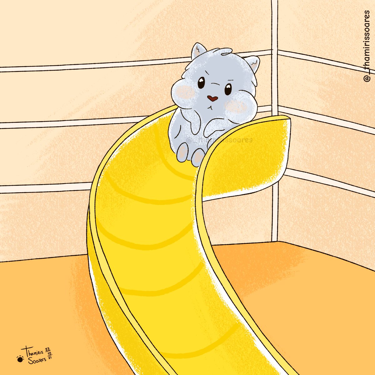 _thamirissoares's tweet photo. "Certeza que foi aquela semente do almoço que me encheu" 🐹🤨 #Animaltober
#inktober2021 #inktober #ink #hamster #pet #petlovers #fofuxo #fotoengraçada #fofo #ilustração https://t.co/gjqOic2Rkw