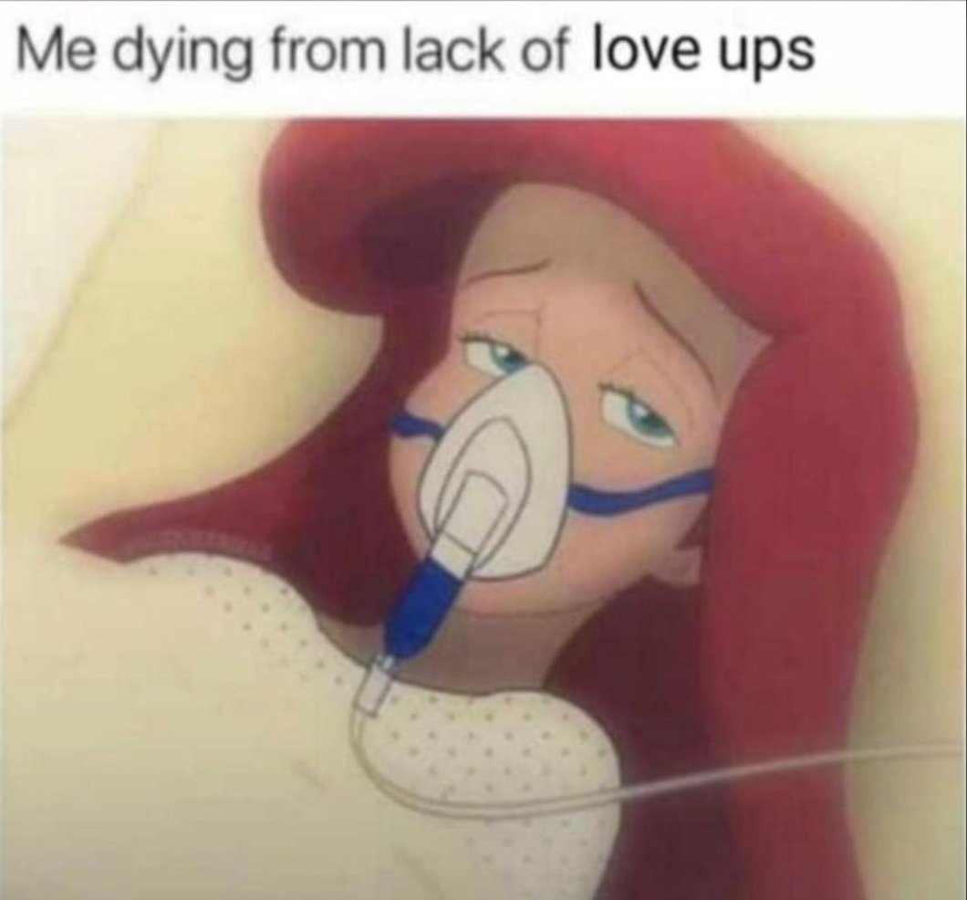 joziebaby's tweet photo. Literal representation of me when I haven't had hugs and kisses in a few days. https://t.co/bPfq19DKT2