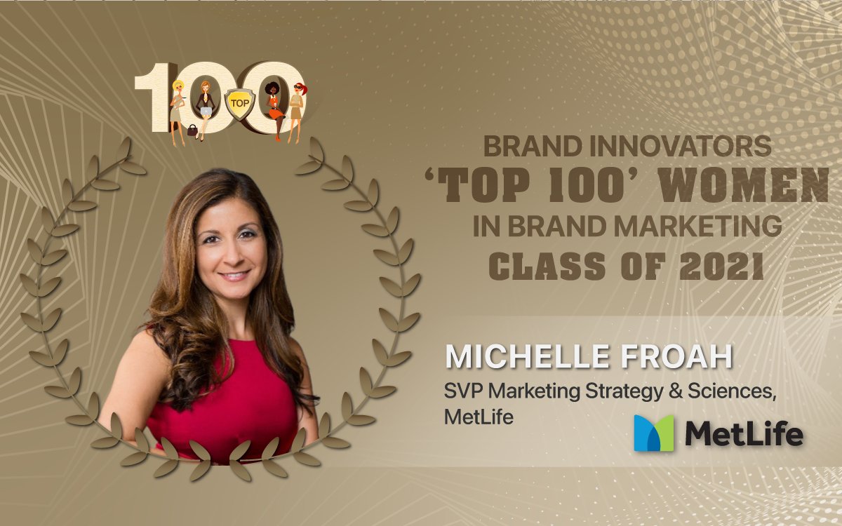 MichelleFroah's tweet photo. It is a great honor to be chosen for @BrandInnovators ‘Top 100 Women in Marketing’ Class of 2021 among some other pretty incredible women. Check out the full list of Honorees here: https://t.co/RT2EHX8MkS #BITop100Women https://t.co/t9wi3TRqwf
