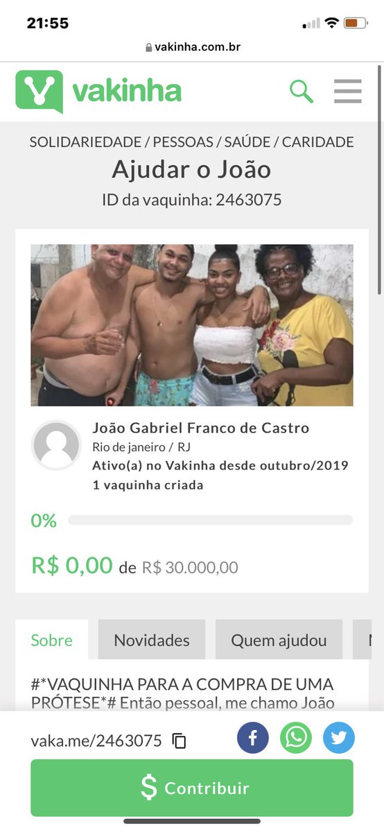 __joaa's tweet photo. Boa noite pessoal, então fiz essa vaquinha hoje para poder comprar uma prótese, e lá tem eu explicando um pouco sobre o que aconteceu comigo, quem puder compartilhar irá ajudar bastante ou ajudar c qualquer valor serie eternamente grato https://t.co/r6z38S19HG