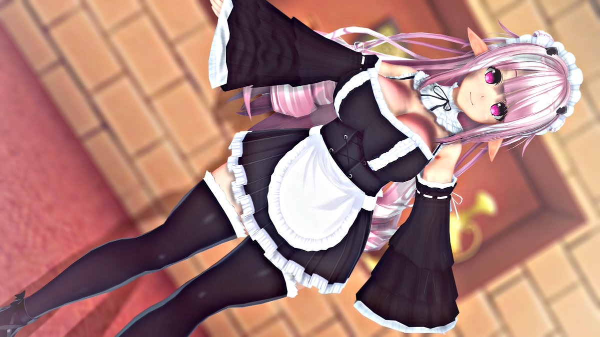 エルフのおっぱいメイド #COM3D2 