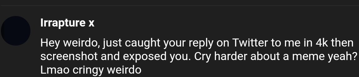 danial2900's tweet photo. @irrapture @Wario64 And he blocked me. Because he kept lying and lying.
I have better things to do in my life than be on social media 24/7.

Believe what you want to believe. But i literally have proof that you commented on my video after i blocked you, not a good look.

I'm going to bed. https://t.co/Pftt0jCHOM