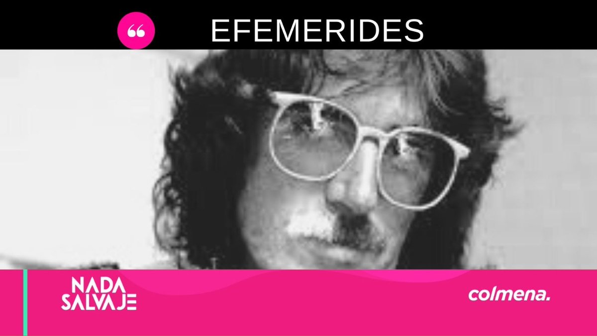Gracias por tus canciones. #CharlyCumple70! 🎉 Feliz Cumple Maestro!

#FelizCumpleCharly #CharlyCumple70 #CharlyGarcia #efemerides #nadasalvaje #radio