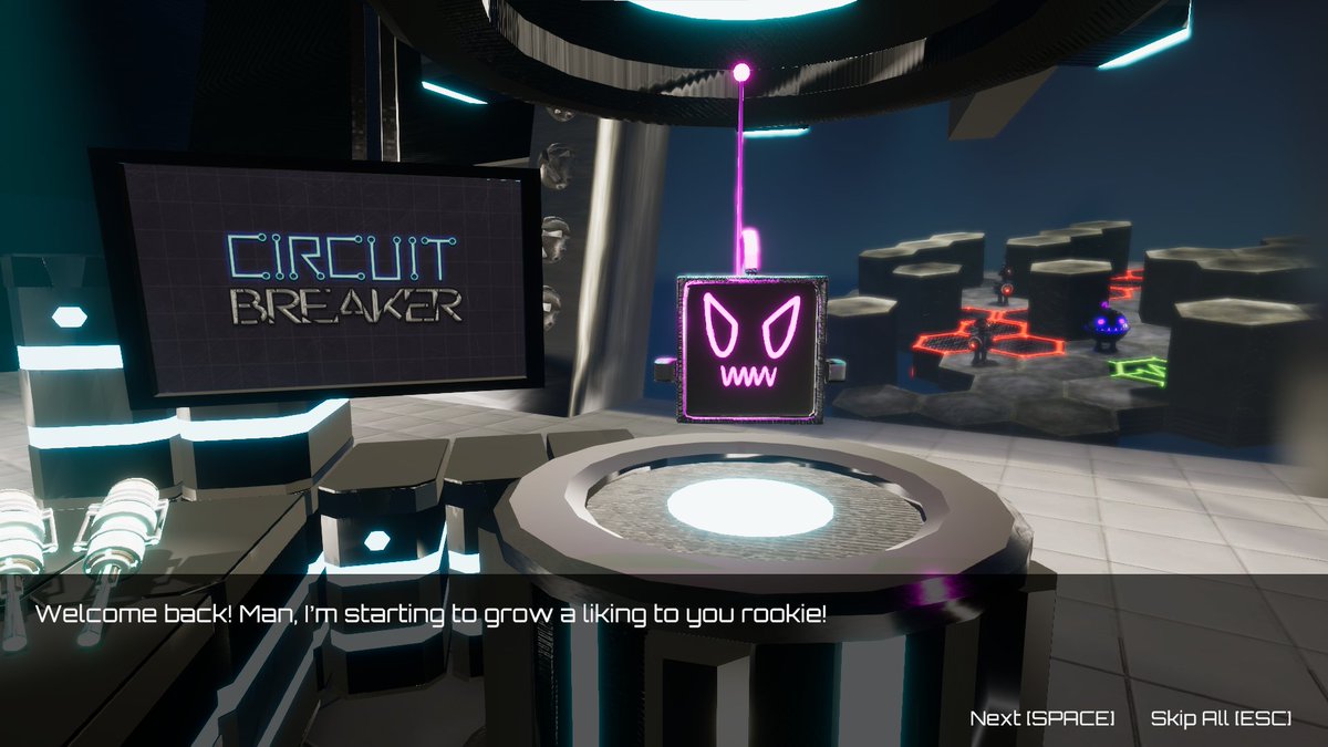 StillPendingDev's tweet photo. Now that the game is out, we wanna see what all you rookie circuit breakers are up to! Any good upgrade builds? Any favorite enemies? Let us know! https://t.co/Nj6wJJzooi