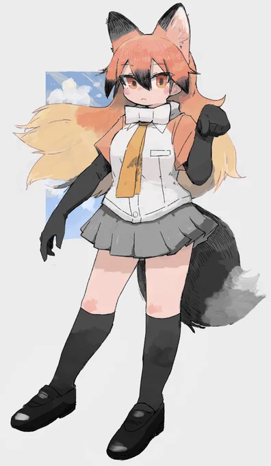アカギツネ
#けものフレンズ 