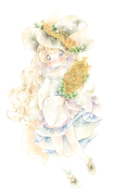 #秋の創作クラスタフォロー祭り
 #絵描きさんと繋がりたい 
久しぶりに☺️
透明水彩でけもみみの女の子を沢山描いています。ご縁がありますように✨ 
