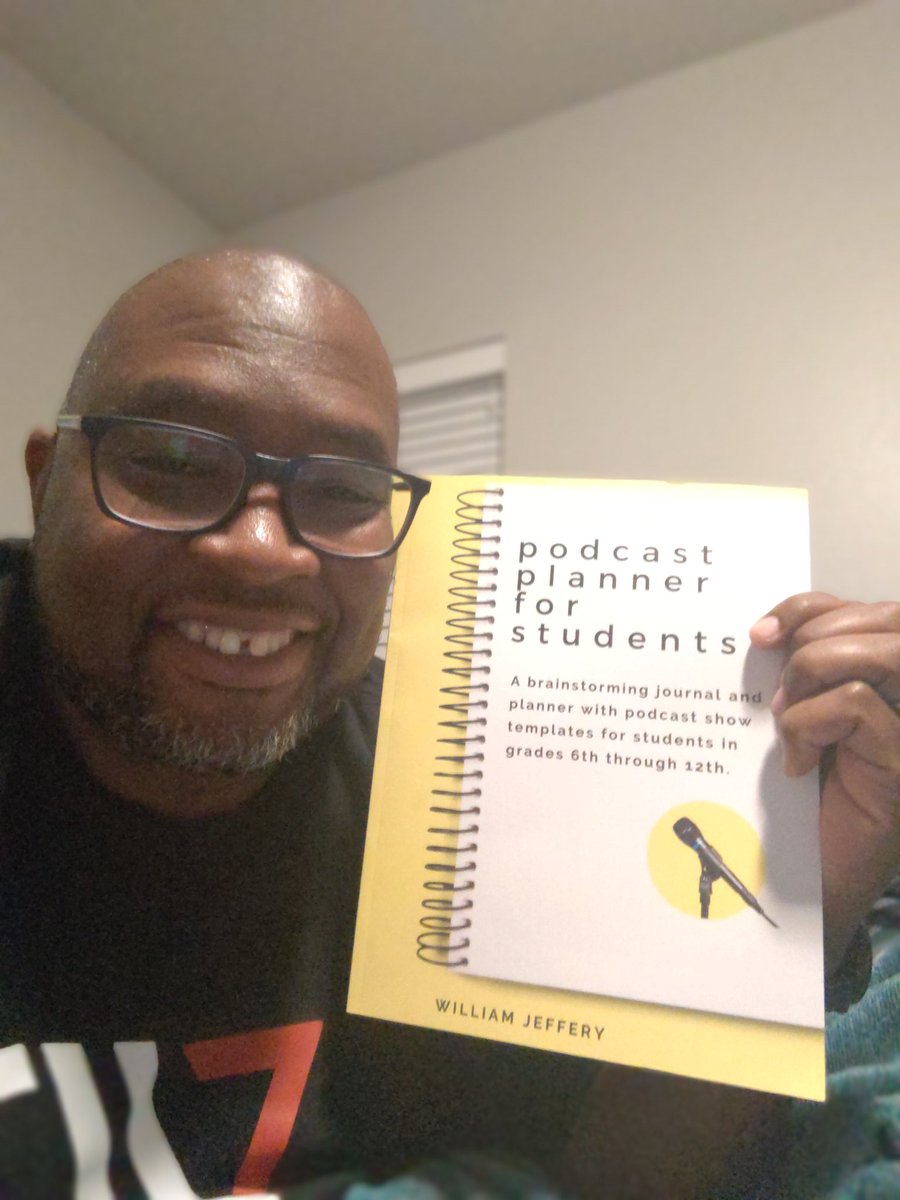 Glory to God! My new Podcast Planner for Students is available on Amazon.com. You can get yours here: Podcast Planner For Students  amazon.com/dp/B09JV9L6FB/… #podcastandchill #Flipedu