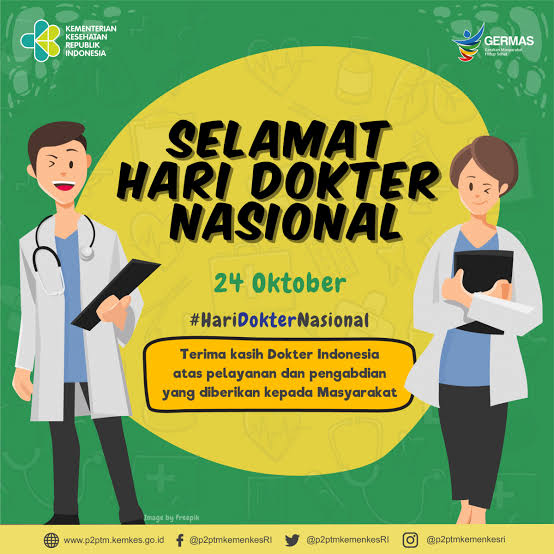 Fifiedfjr's tweet photo. Selamat Hari Dokter Nasional, semoga selalu menanamkan pelayanan dan pengabdian, tanggung jawab ilmu kedepan https://t.co/70Gb1l62QP