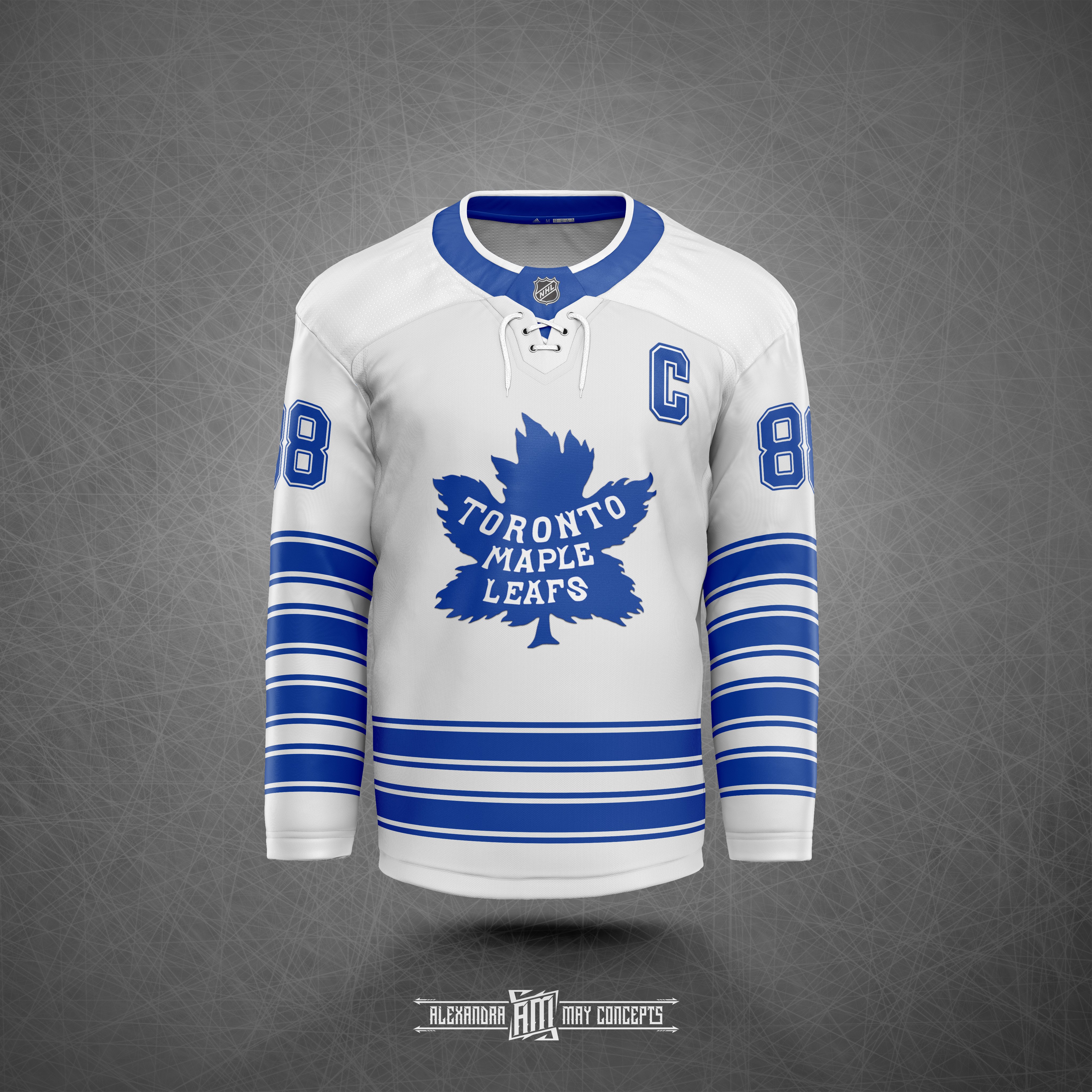 ANY NAME AND NUMBER TORONTO MAPLE LEAFS 2022 HERITAGE CLASSIC