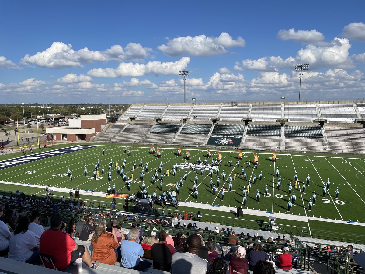 Very proud of both 5A High Schools - Mesquite Poteet and West Mesquite for competing so well at the Area Competition.