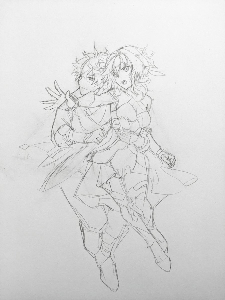 avedral's tweet photo. 💧⭐
The poses don't make sense, but whatever. 😊
#chilumi #genshinimpactfanart https://t.co/wjxtWQbMx0