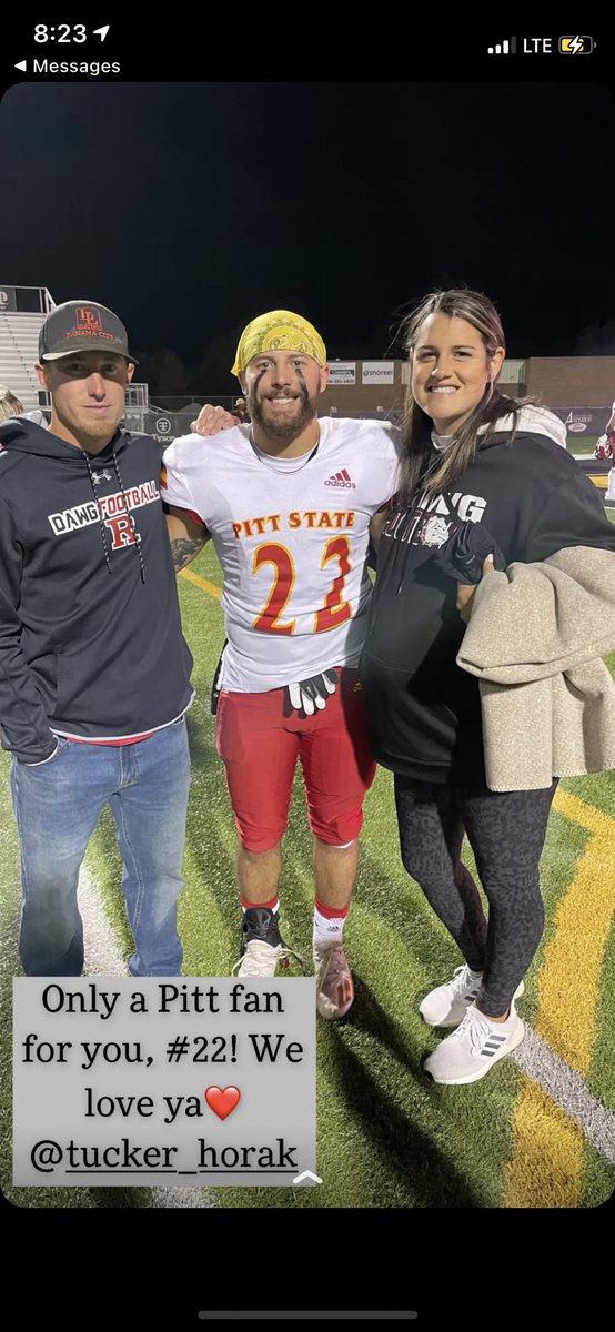 horakt7's tweet photo. Whether it’s 30 snaps or 5, wouldn’t trade my crew up in the stands for anyone. https://t.co/SNN4Lr9aAJ