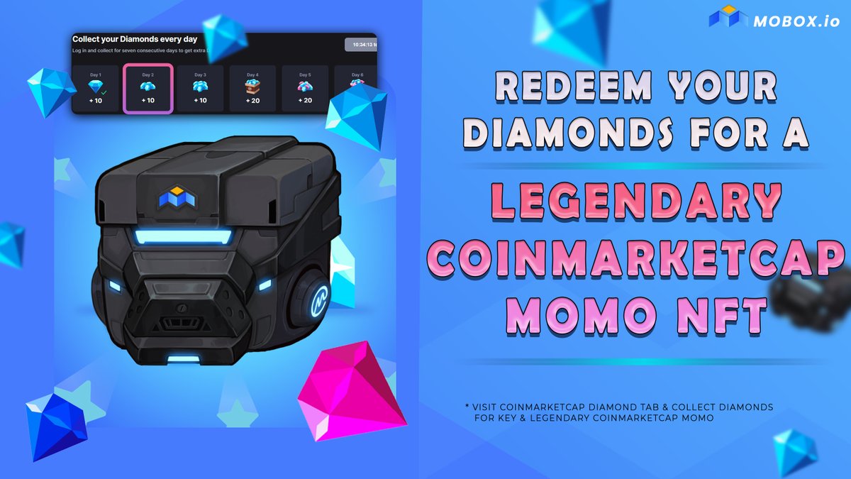 📣MOBOXers

You can exchange your <a href="/CoinMarketCap/">CoinMarketCap</a> 💎for 🥁🥁

 1⃣x ONLY.. <a href="/CoinMarketCap/">CoinMarketCap</a> Legendary #MOMO #NFT

Who will be the first to redeem this one of a kind Legend?

Redeem 🔽

coinmarketcap.com/account/reward…