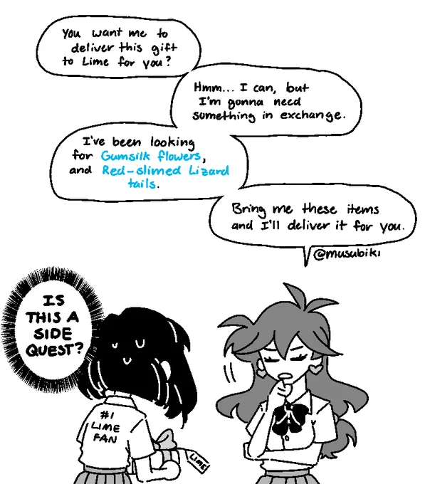 [oc] i mean...those potion materials aren't gonna gather themselves 