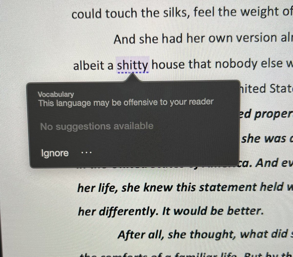 Latest microsoft word update can mind its own DAMN business