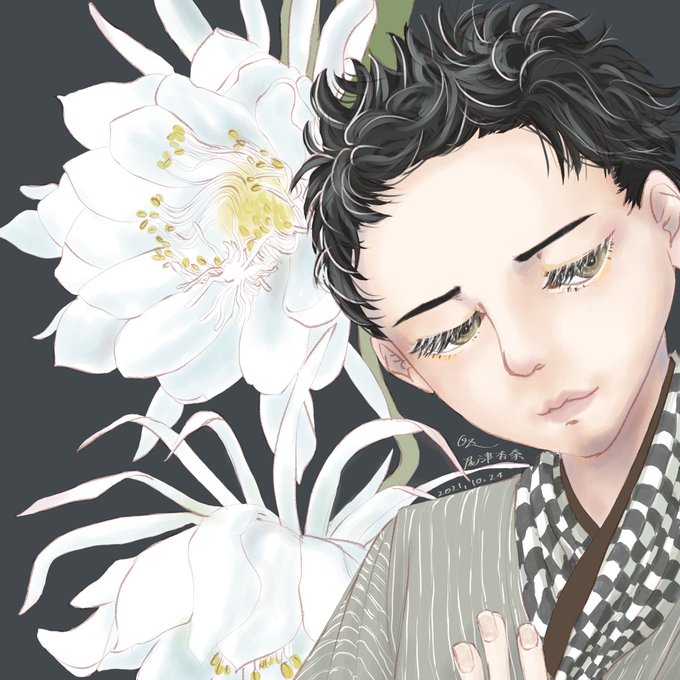 月下美人のtwitterイラスト検索結果 古い順
