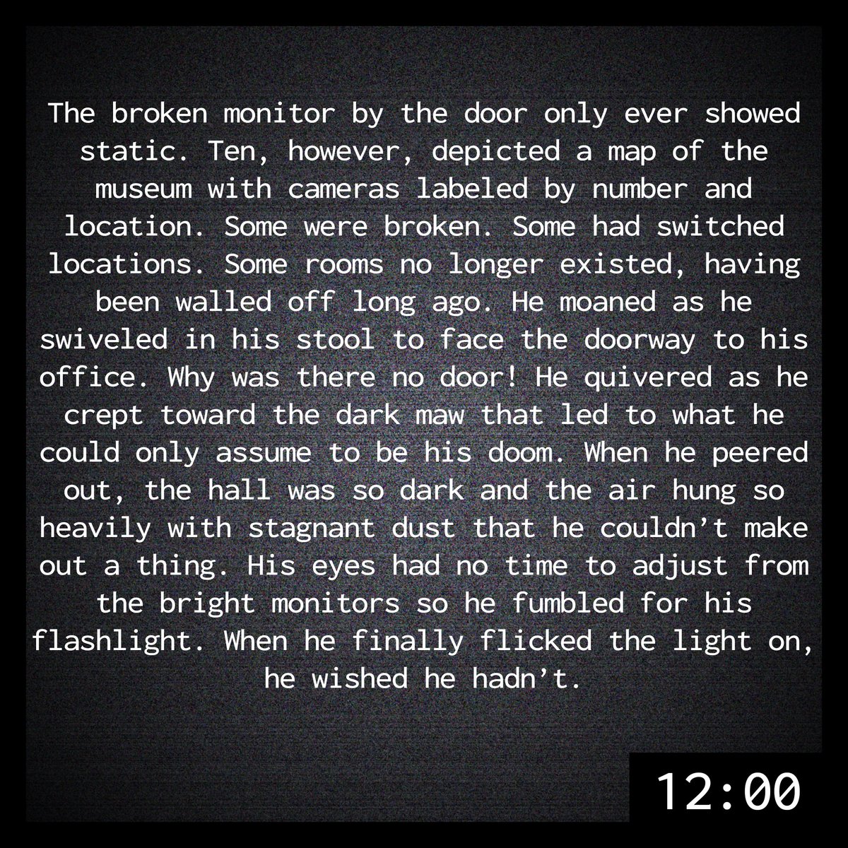 OurLoreComic's tweet photo. Crappy jobs am I right?
#ourlore #horror #scary #story #shortstory #halloween #tinytales #forstjude #gametheory #milliondollarchallenge #human #artwork #blackandwhite https://t.co/elYd3ocQNk