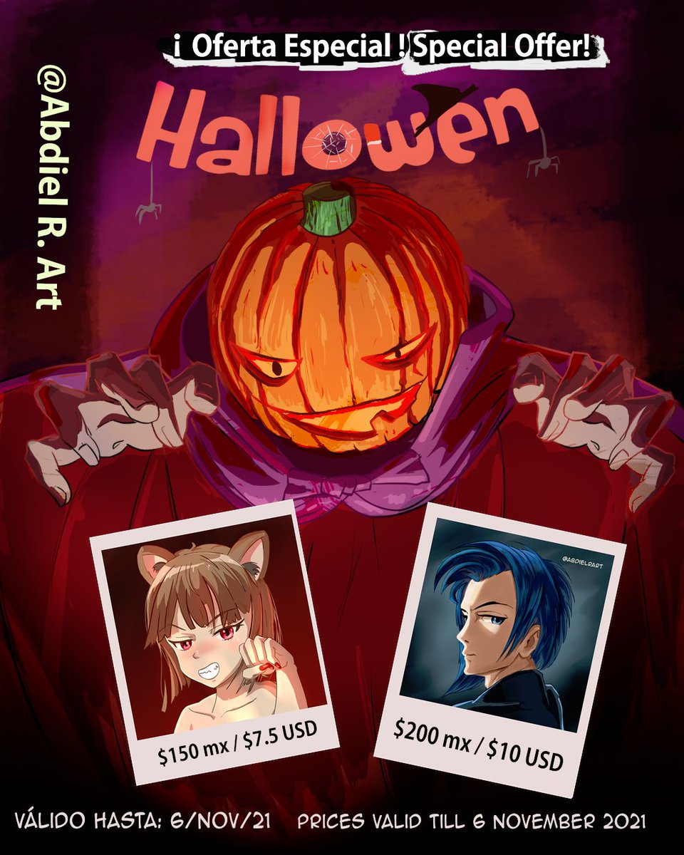 rosebudmx's tweet photo. Oferta especial! Retratos estilo anime a bajo precio, hasta el 6 de noviembre #comissionsopen #comisiones #Anime https://t.co/SXC0OGaAoP