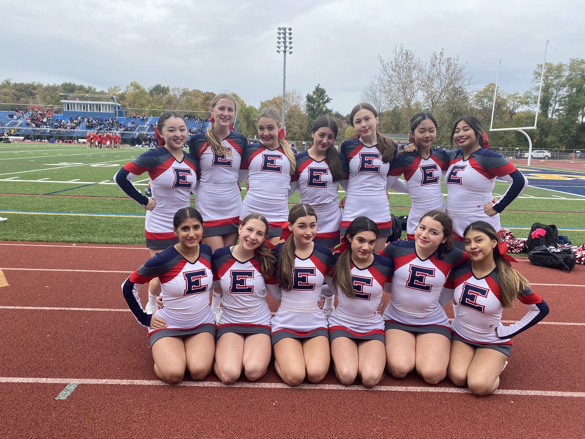 eagles_cheer914's tweet photo. CONGRATULATIONS to #EHSJVC &amp; #EMSMC on their 🥇Game Day win at the Walter Panas Competition today! #weareeastchester 🦅 #EaglePride ❤️💙 #dreambelieveachieve #FamilyE @Eagle___Nation https://t.co/pV6Q0msAF3