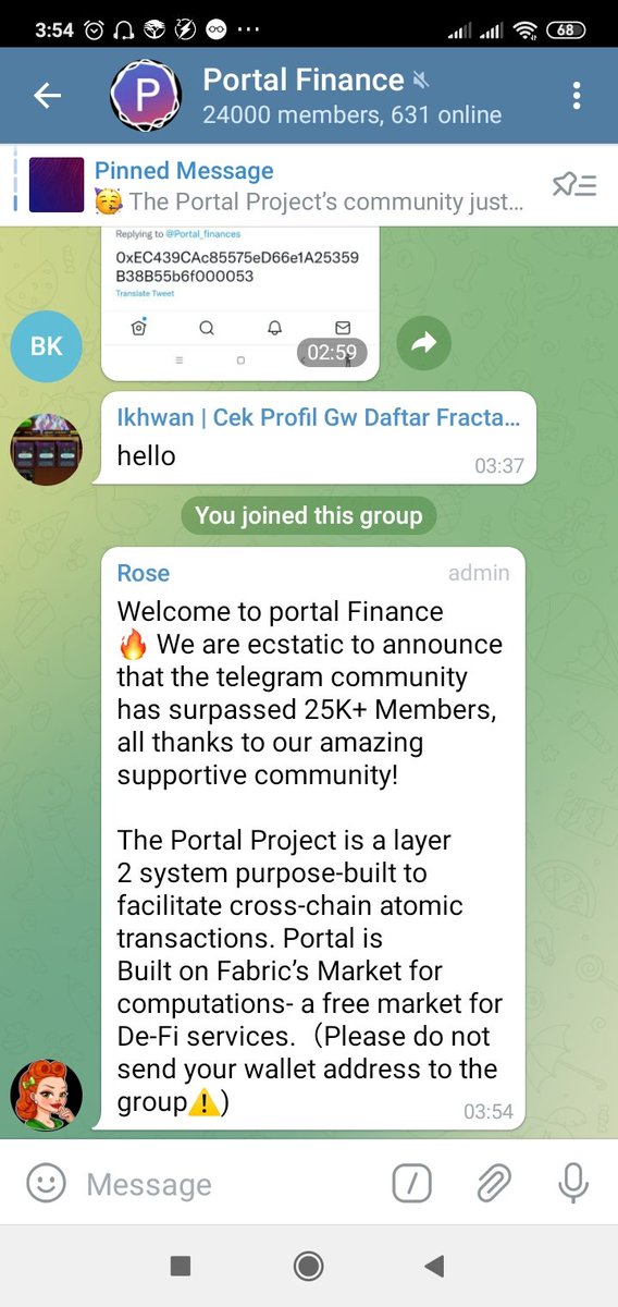 CalminP's tweet photo. @Portal_finances Joined👍
Hopefully in time for the airdrop 🙏 https://t.co/GkQ5RJuVUQ