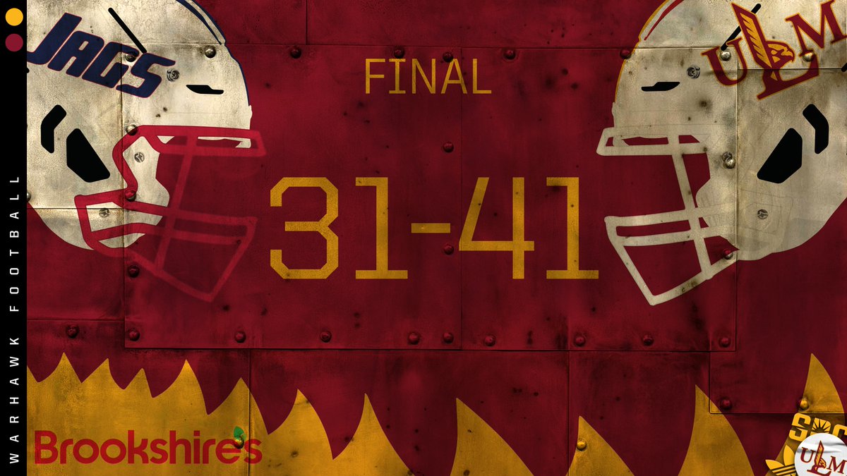 ULM_FB's tweet photo. #USAvsULM #SunBeltFB https://t.co/wkd12dhZeZ