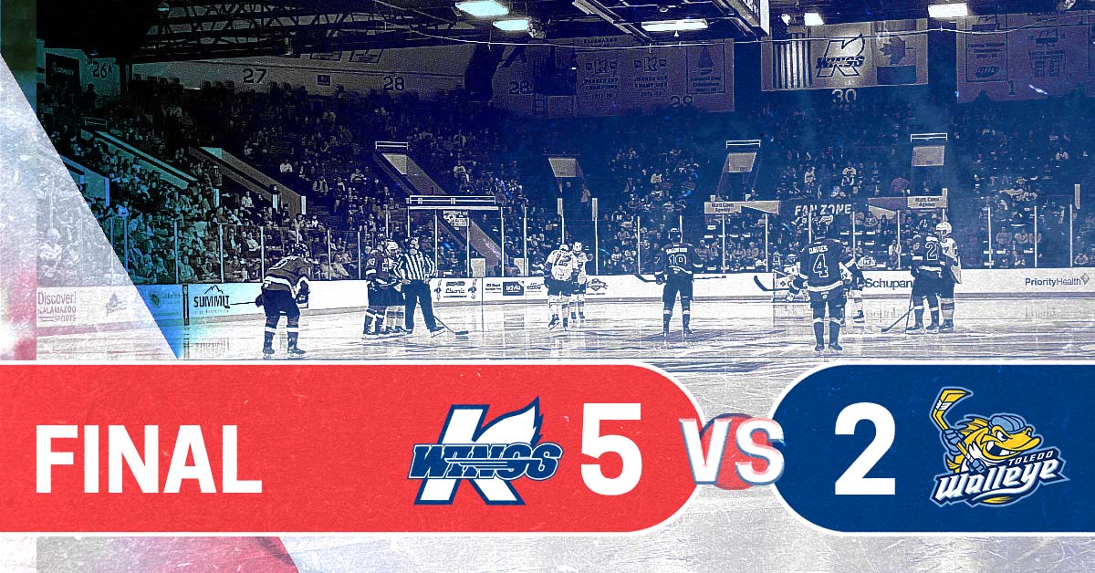 KalamazooWings's tweet photo. Caught a lot of fish today. Winning sure tastes good. 
K-Wings 5, other guys 2 https://t.co/z37UwuGQvT