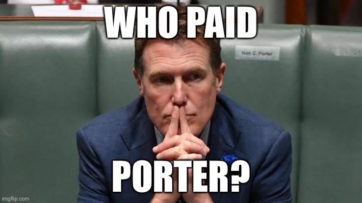 What’s quid pro quo for a million dollars? #WhoPaidPorter