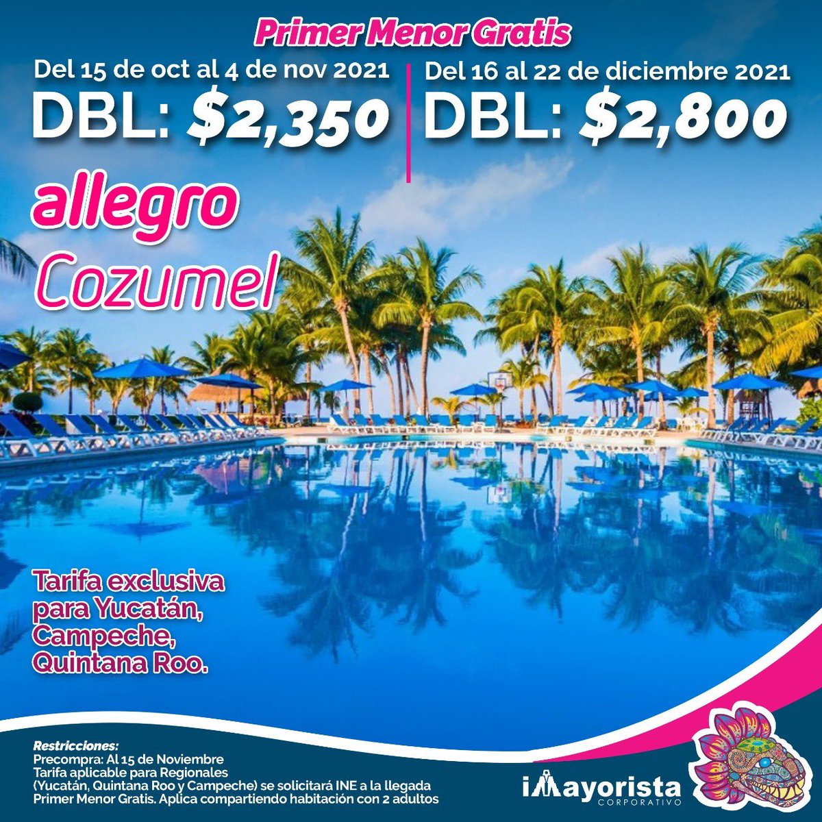 VIAJESZUAMBARY's tweet photo. No dejes pasar esta oportunidad, cotiza al 961 177 7641 https://t.co/dH4CZsbfK2
