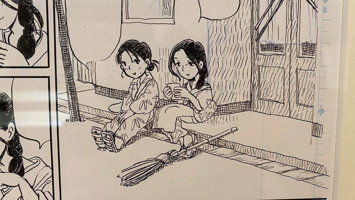 すごいな!「この世界の片隅に」の生原稿が全部展示されてる!!
今は中期ということで第12回から第28回の原稿が展示されてます。 
