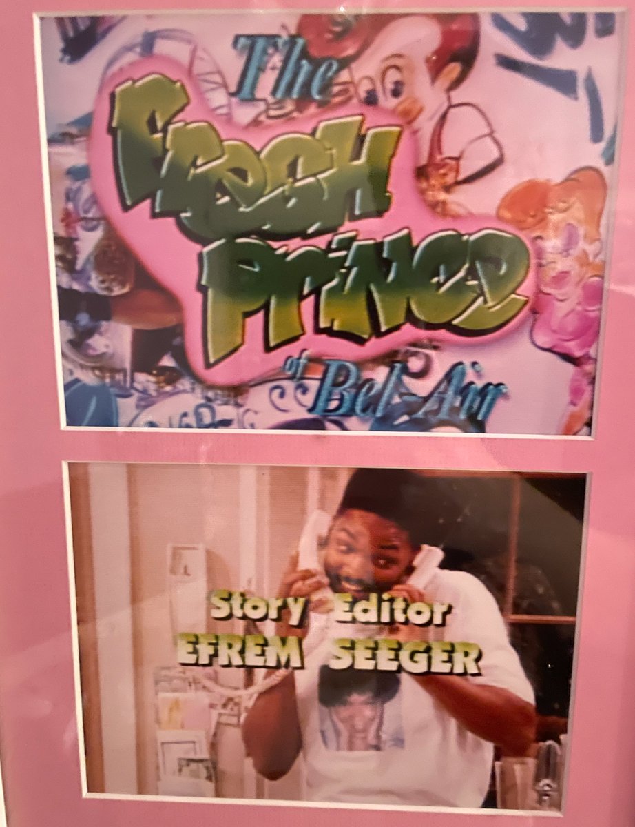 Loved writing for this show! Incredible cast and a wonderful group of writers, many of whom I am still close with 30 years later. <a href="/ltsFreshPrince/">Fresh Prince of Bel Air</a>