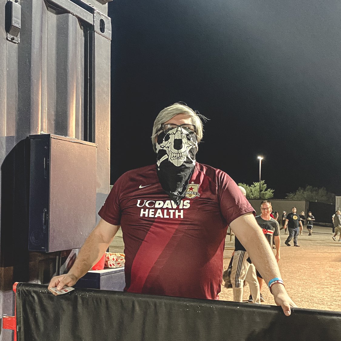SacRepublicFC's tweet photo. Ran into a friendly face here at Wild Horse Pass 👋
#IndomitableFans https://t.co/HSWouVVzGM