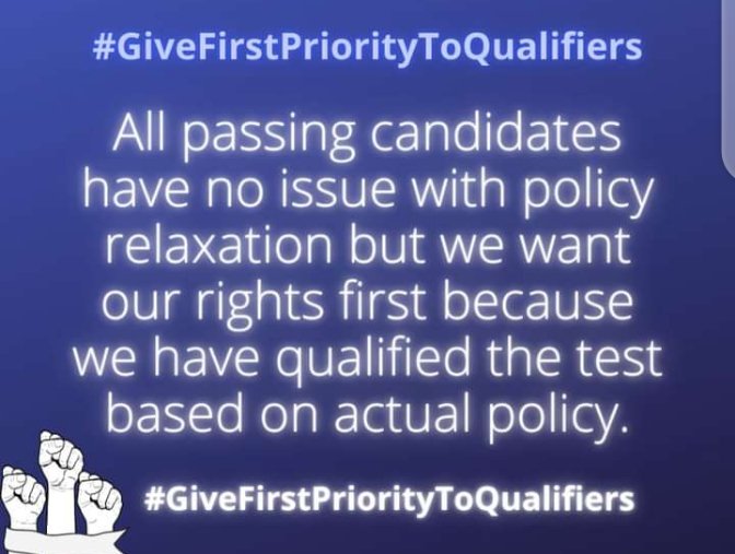 Arjunko23437904's tweet photo. #GiveFirstPriorityToQualifiers https://t.co/Uxa17l2gp8