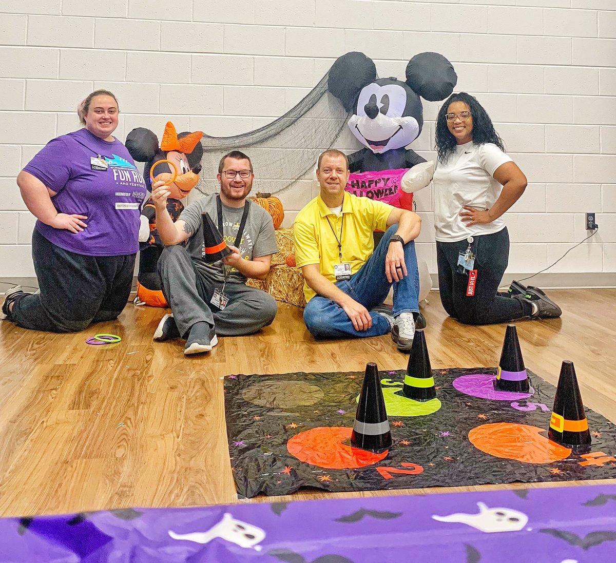 msayersclass's tweet photo. @HooverCFISD staff had a great time at the #spookystore yesterday! Shoutout to @HudsonCFISD and @MrTravisWager for doing an AMAZING job planning, setting up and hosting the super fun #spookystore ! #BeAHooverHero #CFISDspirit @CyFairISD https://t.co/iRJzFobOHD