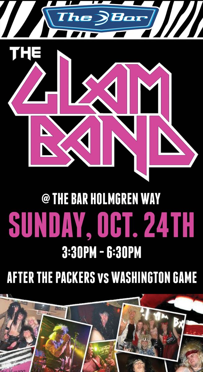 Wrapping up an incredible weekend, the Glam Band will be performing live from 3:30-6:30pm!