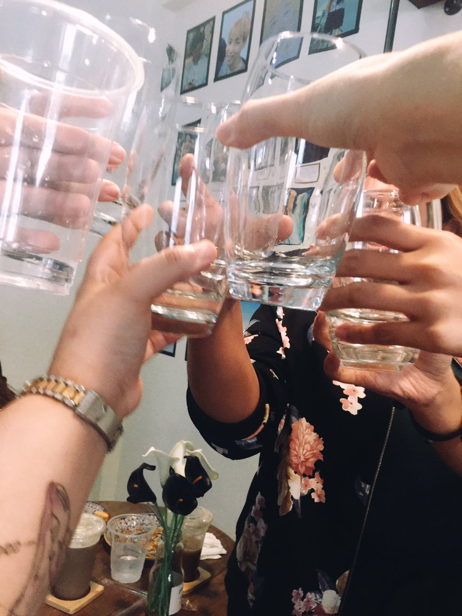 earthtojoyce's tweet photo. Celebrated #3YearsWithMono at @rkivecafe ♡ Mono remains as a  continuous reminder that it is natural to feel sad, to get vulnerable. At the end of the day, we are humans and there will be better days. 

Mono will always hold a special area in my heart. Thank you, Kim Namjoon. https://t.co/zPWGEvlcpw