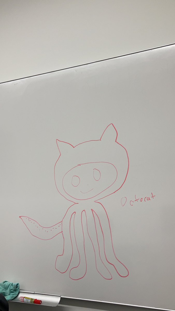 mangotoothpaste's tweet image. @GitHubEducation @MLHacks #MyOctocat #dubhacks