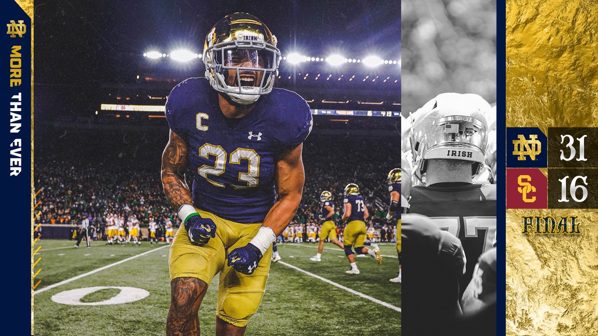 Irish win! ☘️

#GoIrish