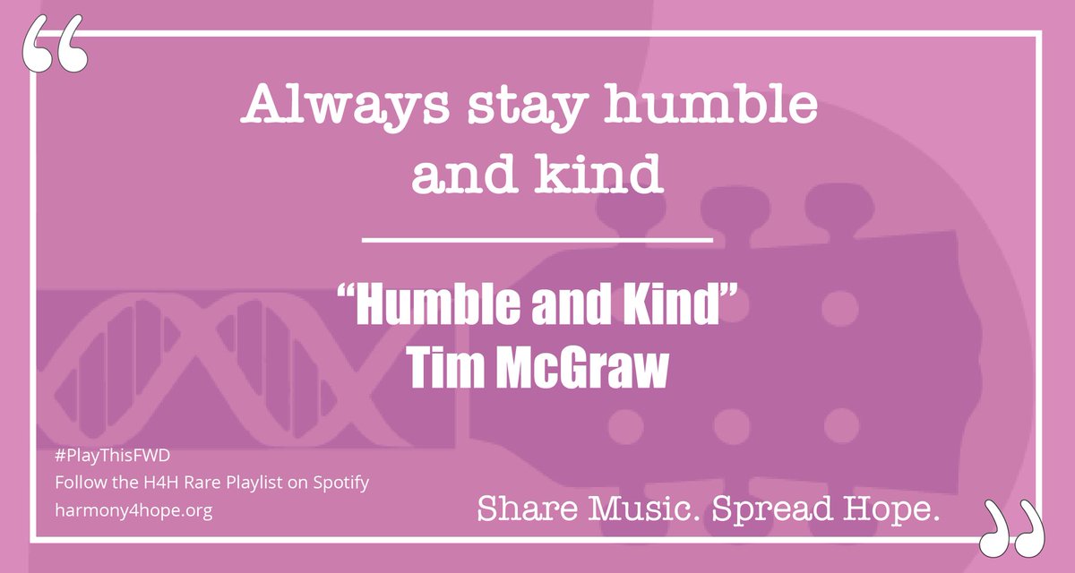 harmonize4hope's tweet photo. We’re listening to Humble and Kind by @TheTimMcGraw on repeat! What song reminds you to stop and smell the roses? Hear our full playlist called Choose Kind courtesy of Lake Zurich Middle School North: https://t.co/IgZ4mlPBAa #PlayThisFWD https://t.co/EbY7IlRaY8