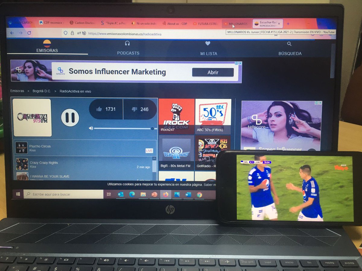 carlosbarboes's tweet photo. Porque así sea trabajando apoyando a mi millos querido con los mejores!  @ElRockAndGol_  @julianacasali @MonolaoCorredor @ElChancho414 @Luisca_Guerrero 
#TormentaAzul  ⚪🔵⚪🔵 https://t.co/KbAmE61Ug3