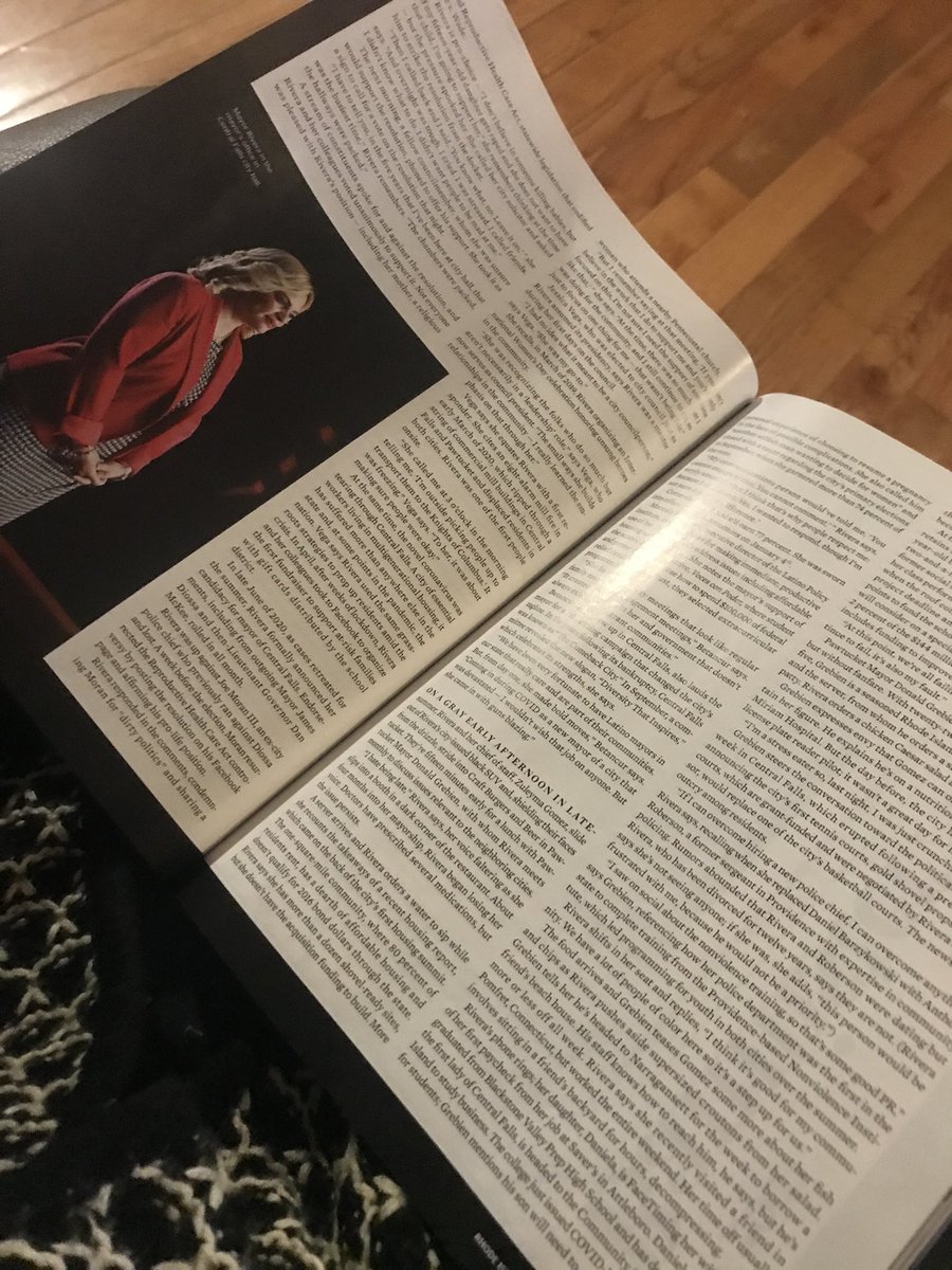 MariaForCF's tweet photo. María, María ❤️ Thank you @RIMonthly for highlighting my uncensored life in your November edition. My life has done a 360 in the past few years and I wouldn’t change it one bit. #Grateful #Blessed https://t.co/ppw1yuWfiB