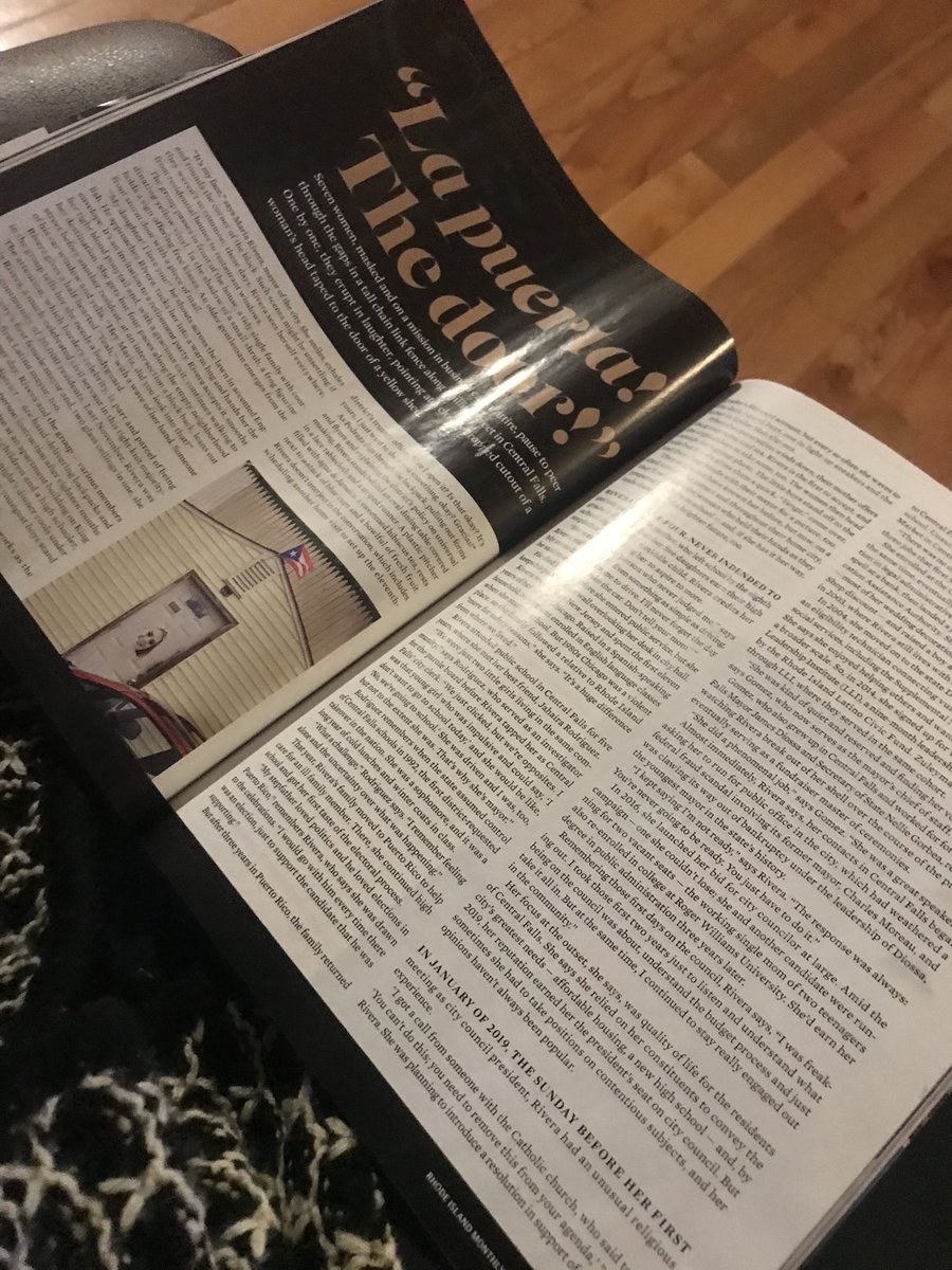 MariaForCF's tweet photo. María, María ❤️ Thank you @RIMonthly for highlighting my uncensored life in your November edition. My life has done a 360 in the past few years and I wouldn’t change it one bit. #Grateful #Blessed https://t.co/ppw1yuWfiB