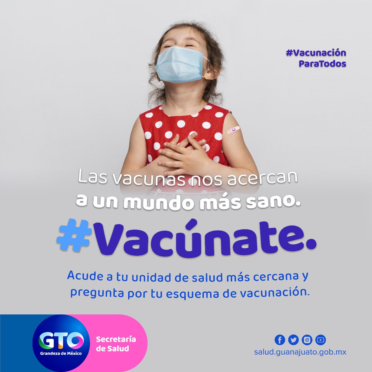 Por el #Bien de todos #VacunateEvitaElContagio, mañana domingo sigue la vacunación en 18 puntos de vacunación en todo el Estado #UnidosSomosGrandeza