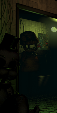 Shadow Freddy EASTER EGG Five Night's at Freddy's 2 