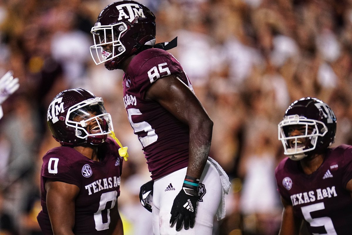 Texas A&amp;M beats down the Gamecocks at Kyle Field 44-14. © 2021 Associated Press. #sony #sonyalpha #bealpha #ncaa #sec #football #aggies