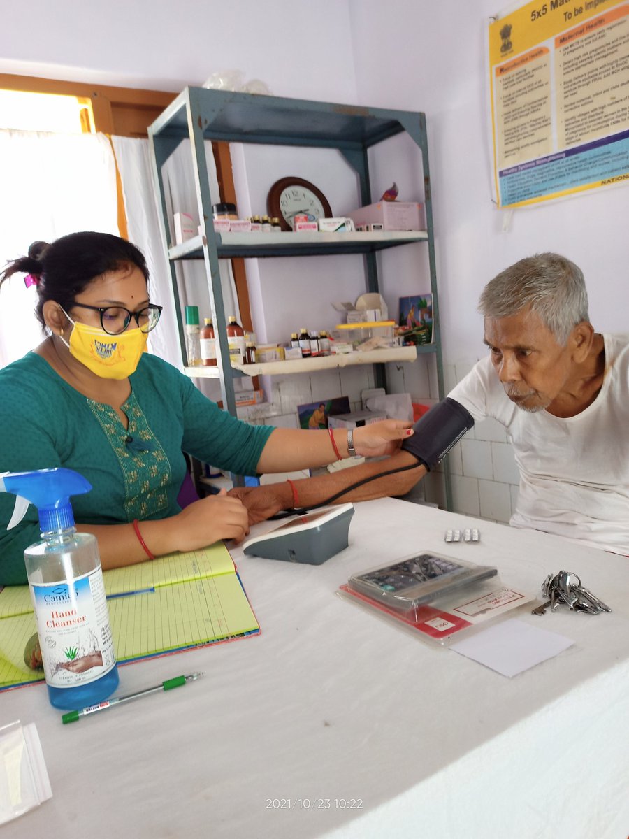 Debapri96243043's tweet photo. NCD screening in Jayantibazar HWC under Salema PHC on 23/10/21
@nhm_tripura 
@CMO_Dhalai 
@MoHFW_INDIA 
@SALEMA_PHC https://t.co/K7Kd9gMFrP