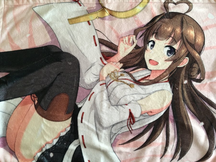 金剛ブランケットを引っ張り出す季節。毎年使ってるし重宝してるから作ってよかったな-とほんとに思う 