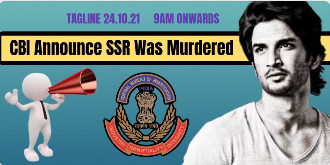 nilotpalm6's tweet image. If it is the truth and it is the findings of the CBI then why so so much delay to announce what really happened? 

Tagline 9am

CBI Announce SSR Was Murdered