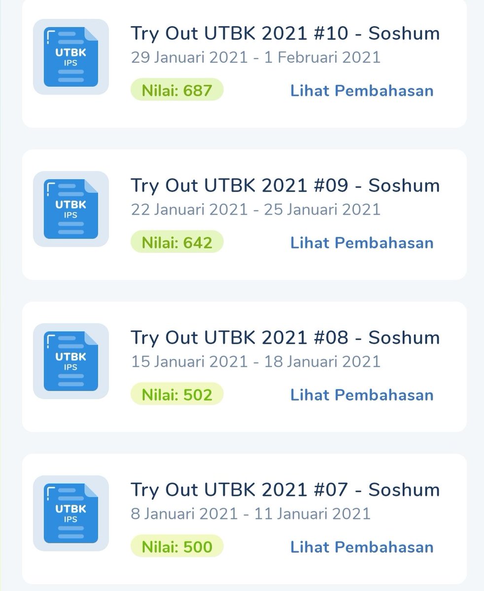 studytipsntrik's tweet image. Cara aku meningkatkan nilai TO
Hingga mencapai skor 720 di UTBK 2020
------ Thread untuk camaba------